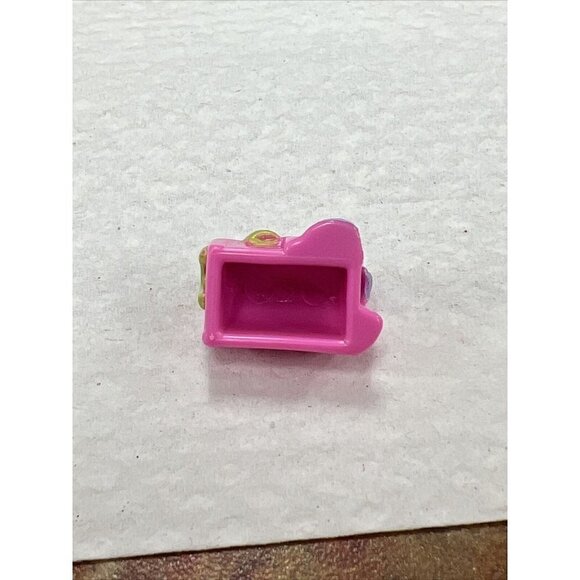 1995 VINTAGE POLLY POCKET "POP-UP CLUBHOUSE" - PINK GARMENT CHEST HAMPER - Picture 5 of 6